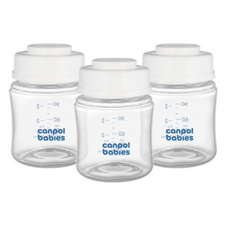Canpol babies Breast milk storage containers 120ml 3 pcs 35/235C from Pakostnik