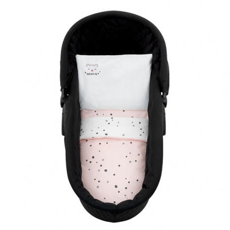 Kikkaboo Baby sleeping set for stroller 6 parts Bear with me Pink from Pakostnik