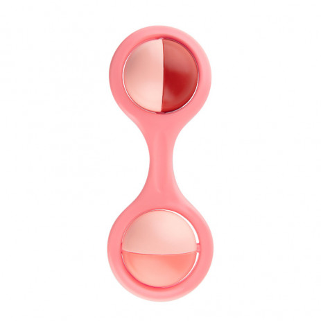Canpol babies Rattle with rotating balls BARBELL Pink from Pakostnik