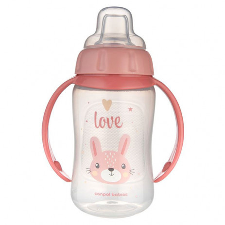 Canpol babies Transition cup with soft spout 320ml 6m+ Cute Animals 56/512 from Pakostnik