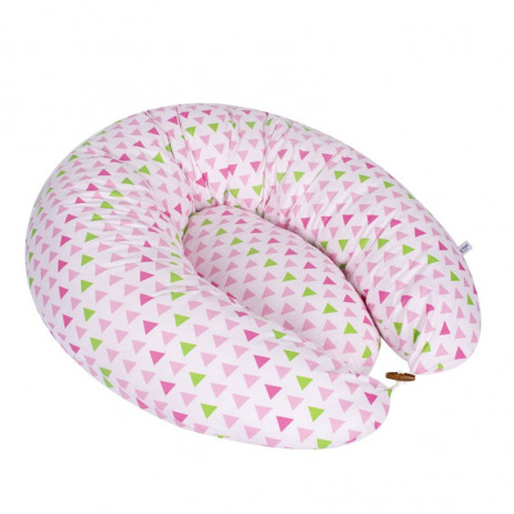 Sevi bebe Multifunctional pillow for pregnant, breastfeeding and nest Pink from Pakostnik