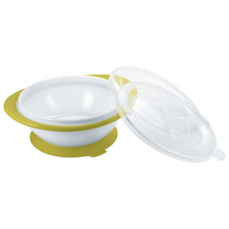Nuk Bowl with two covers Green from Pakostnik