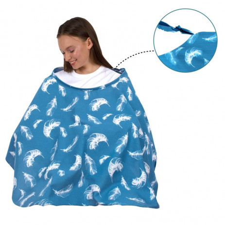 Sevi bebe Buckled breastfeeding cover Feather from Pakostnik