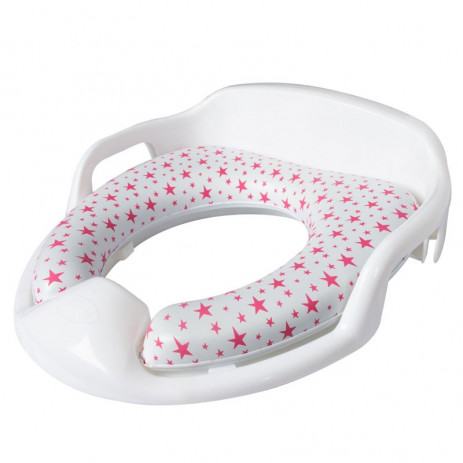 Sevi bebe Luxury adapter for toilet bowl Stars Pink from Pakostnik