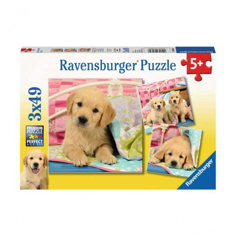 Ravensburger Puzzle Puppies 3 x 49pc from Pakostnik