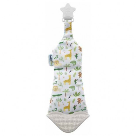 Babyjem Tie with teether 3 months+ Safari from Pakostnik