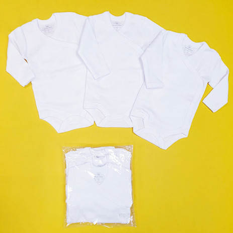 Venera Baby bodysuits 3 pcs (56,62,68 cm) from Pakostnik