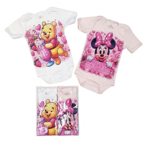 Venera Set 2 pcs bodysuit 8058 (56,62,68,74,80,86,92,98 cm) from Pakostnik