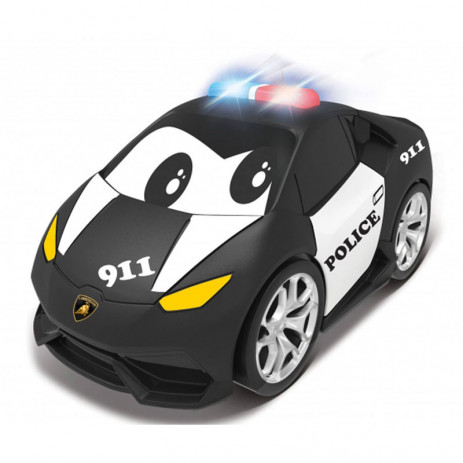 Bburago Junior LAMBORGHINI plastic police trolley with batteries from Pakostnik