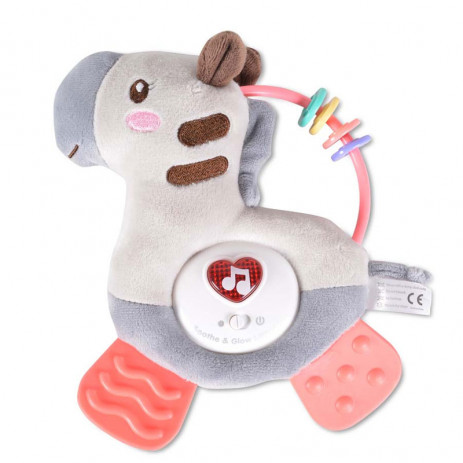 Moni Toys Soft music toy ZEBRA from Pakostnik