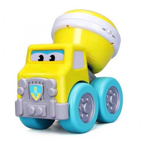 Bburago Junior Drive 'N Rock Cement truck with battery drum 16-89032 from Pakostnik