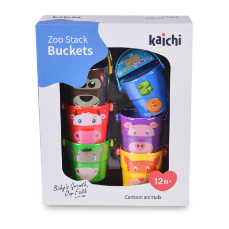Moni Toys Set of buckets for playing with water from Pakostnik