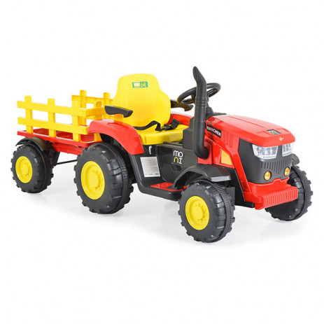 Moni Battery tractor with remote control 12V RANCHER Red from Pakostnik