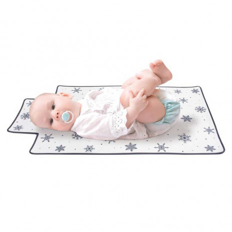 Sevi bebe Baby Diaper Changing Mat 70x40cm Snowflake from Pakostnik