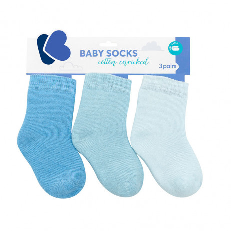 Kikkaboo Set of cotton thermal socks (1/2 years) BLUE from Pakostnik