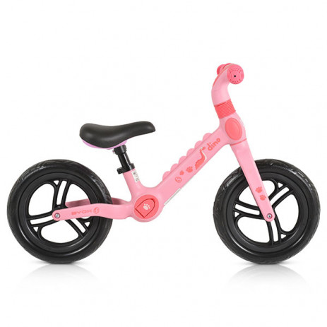 BYOX Balance bike 12" DINO 2y+ Pink from Pakostnik
