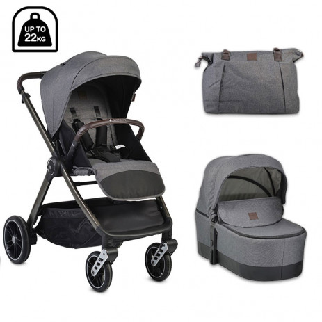 Cangaroo Combined stroller 2in1 MACAN Grey from Pakostnik