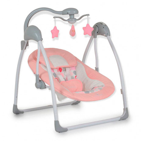 Cangaroo Electric baby swing JESSICA Pink from Pakostnik