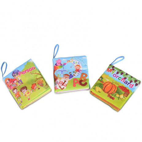 Moni Educational soft books 3 pcs JL55 from Pakostnik