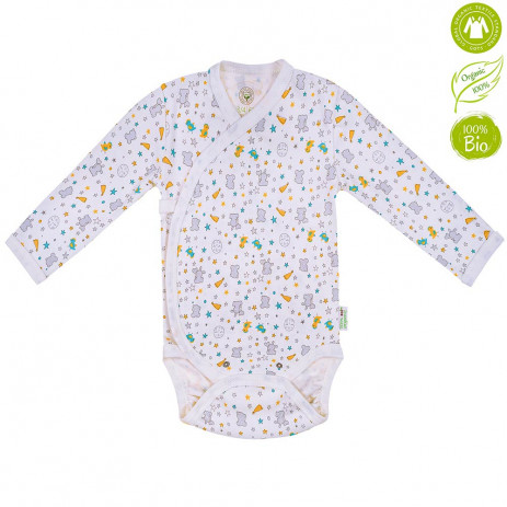 Bio Baby Baby bodysuits with long sleeves (50, 56, 62, 68, 74 cm) from Pakostnik