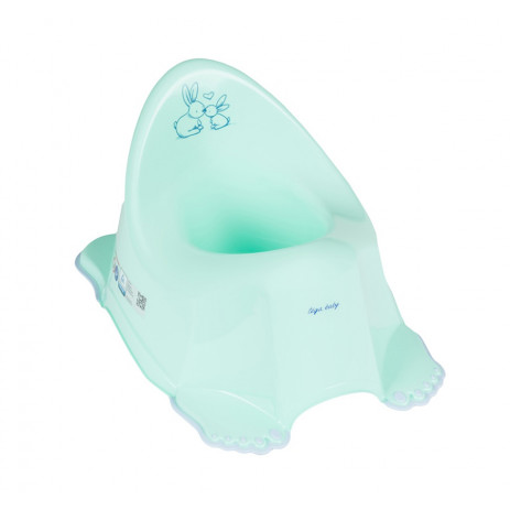 Tega Baby Anatomically pot Bunnies Mint from Pakostnik