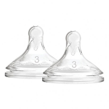 Dr.Brown's Silicone pacifier for bottle WIDE-NECK Options+ 6m+ 2 pcs from Pakostnik