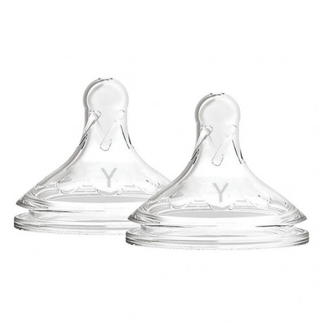 Dr.Brown's Silicone pacifier for bottle WIDE-NECK Options+ 9m+ Y-hole 2 pcs from Pakostnik