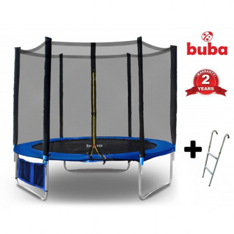 Buba Children's trampoline with 6FT (183 cm) with net and ladder from Pakostnik
