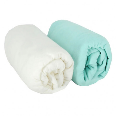 Babycalin Sheet with elastic 2 pcs tricot 60 x 120 cm from Pakostnik