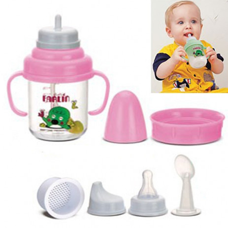 Farlin Baby Cup 5 in 1 - 150ml. Pink from Pakostnik