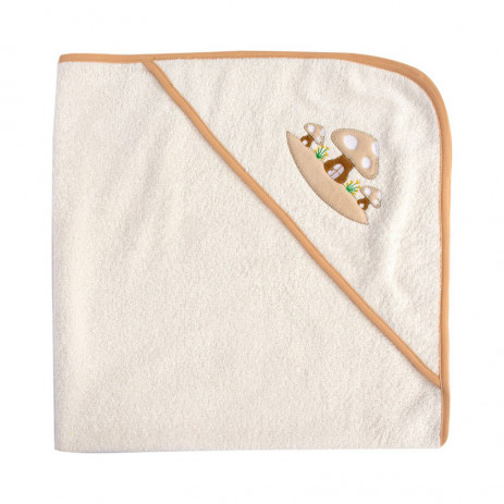 Sevi bebe Baby towel with hood Ecru from Pakostnik