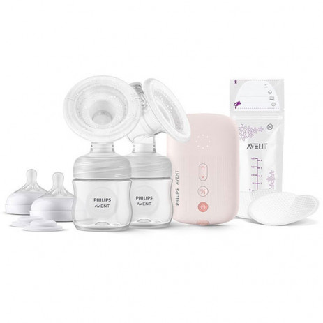 Philips Avent Double electric pump NATURAL MOTION ADVANCED SCF395/31 from Pakostnik