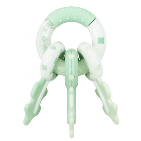 Kikkaboo Rattle KEY Ring 3m+ Mint from Pakostnik