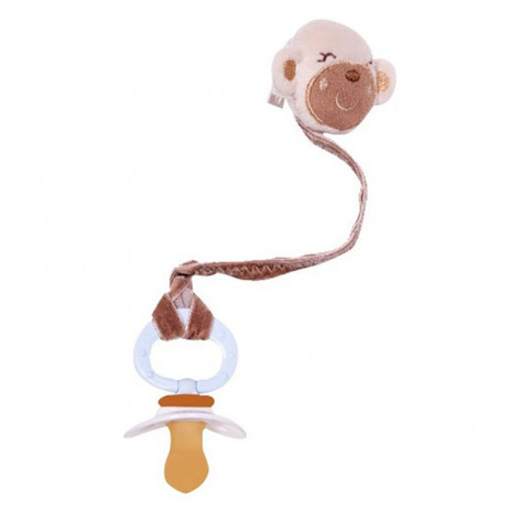 Sevi bebe Pacifier holder Animals Brown from Pakostnik