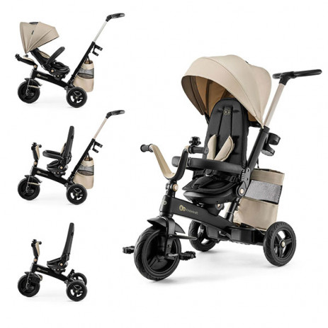 KinderKraft Children tricycle EASYTWIST 5 in 1 Beige from Pakostnik
