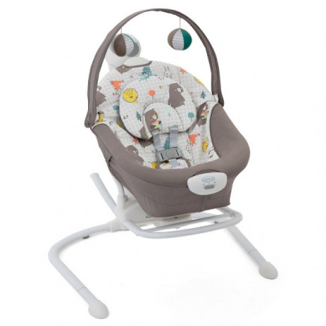 Graco Electric swing-lounger DUET SWAY 2in1 Bear Tales from Pakostnik