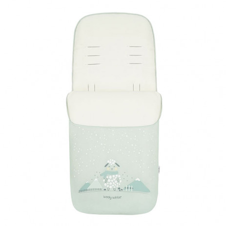 Kikkaboo Footmuff 97 x 40 cm POLAR Sleepy Sheep from Pakostnik