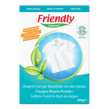 Friendly Organic Organic bleach powder 500 grams. from Pakostnik