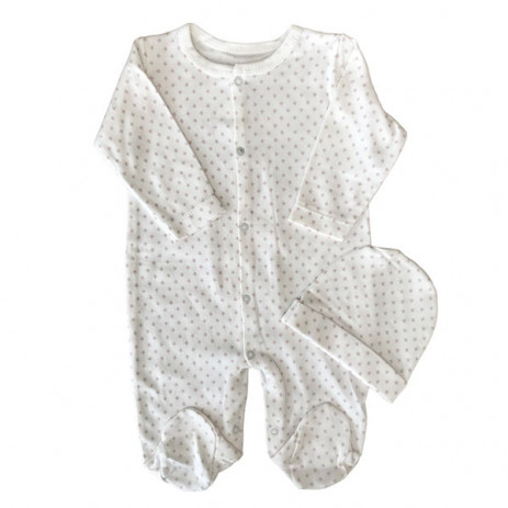 Alma Baby jumpsuit with hat BEBITOF (56, 62 cm) from Pakostnik