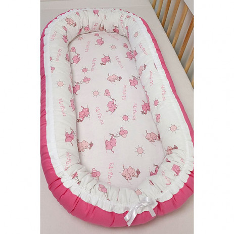 Alma Nest for baby 85 cm Cyclamen G-60670 from Pakostnik