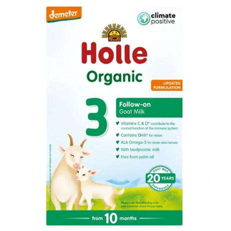Holle BIO GOAT 3 growing-up milk 12m+ 400g from Pakostnik