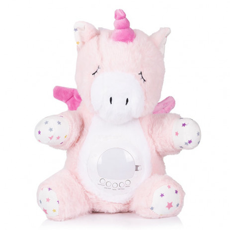 Chipolino Plush toy with projector and music (white noise) UNICORN from Pakostnik