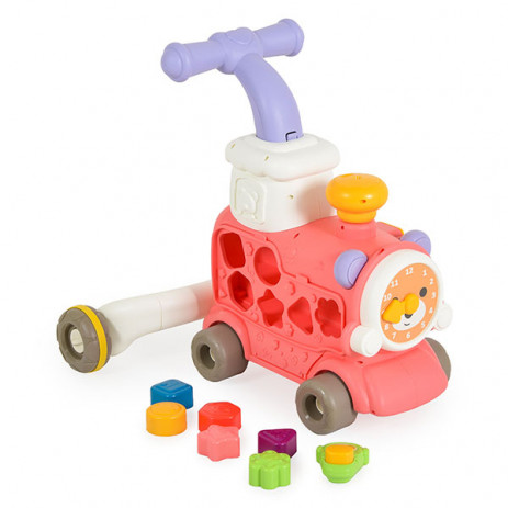 Moni Toys Walking toy 3in1 HAPPY TRAIN with music and lights 6m+ from Pakostnik