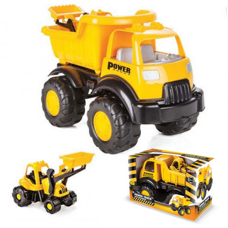 Pilsan Truck with bulldozer 49cm 06518 from Pakostnik