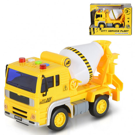 Moni Toys 1:20 Concrete truck 18 cm (Sound & Lights) 511B from Pakostnik
