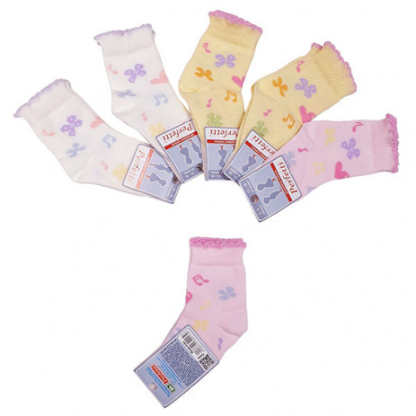 Perfetti Bambini Children Socks 6 pcs (0/6m to 11/12y) from Pakostnik