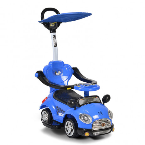 Moni Pushing car PARADISE Blue from Pakostnik