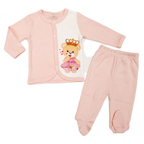 Venera Set of vest and pants fine interlog 8400 (56, 62, 68, 74 cm) from Pakostnik