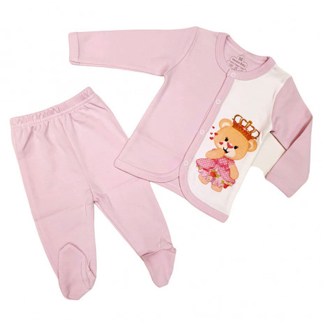 Venera Set of vest and pants fine interlog 8400 (56, 62, 68, 74 cm) from Pakostnik