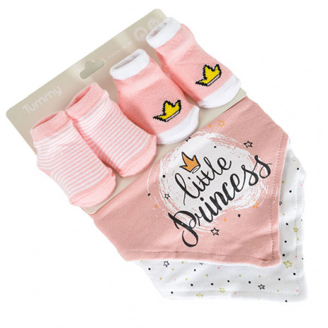 Cangaroo Set of 2 Bibs and 2 Socks TUMMY from Pakostnik